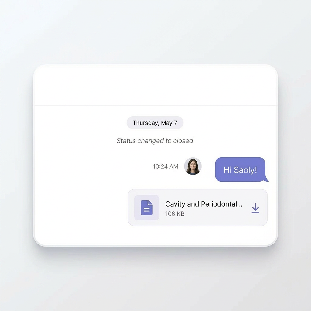 OrthoConnect Chat Thread